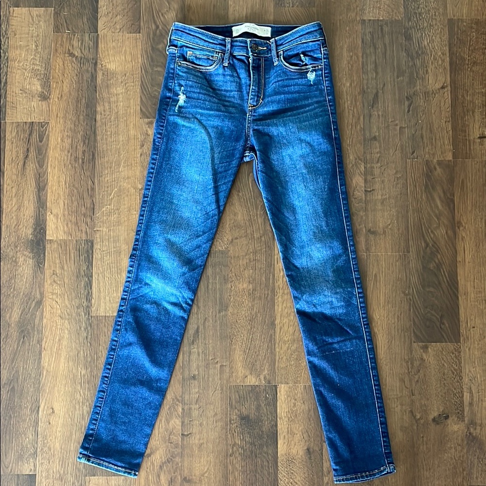 Abercrombie & Fitch Blue Skinny Jeans